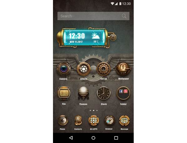 GOSMS Steampunk Theme for Android - Download the APK from Habererciyes
